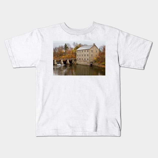 Watson's Mill Kids T-Shirt by Jim Cumming